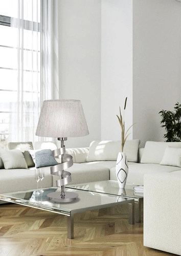 Lampa stołowa Denis 1x60W E27 chrom