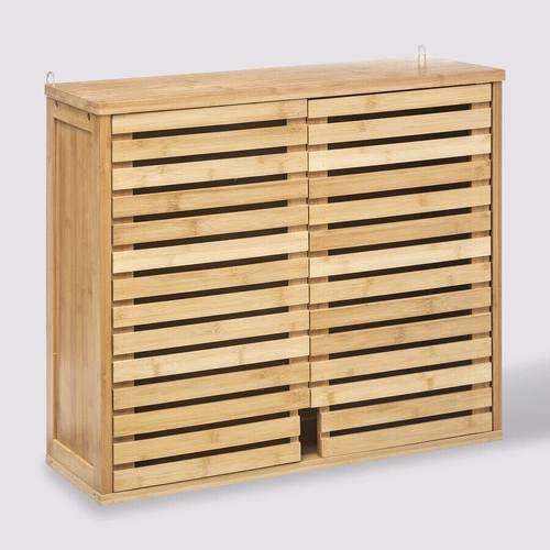 Szafka łazienkowa wisząca bambusowa Sicela naturalna skandynawska 58,5 cm 5five simply smart