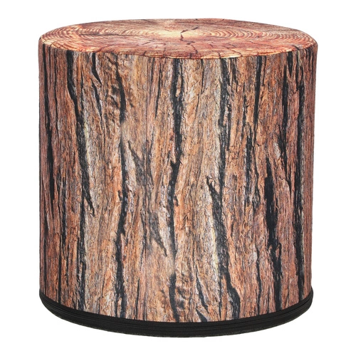 Pufa okrągła Acacia Intesi nowoczesna kolorowa do salonu lub sypialni styl boho 40 cm