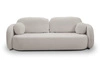 Sofa Salby z funkcją spania szara jasna   Sicuro 65