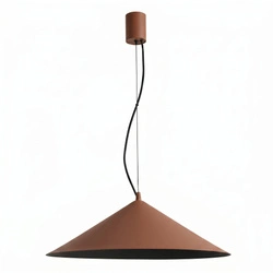 Lampa wisząca FINT mocca LED do salonu nowoczesna regulowana