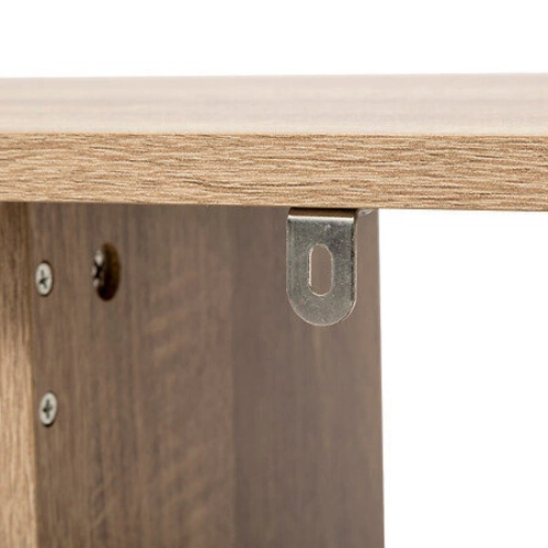 Szafka na buty Moduly 5five simply smart naturalna, wąska, 12 par, skandynawska do przedpokoju