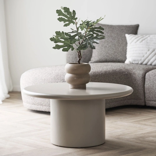 House Nordic doniczka ceramiczna brązowa boho do salonu 19 cm