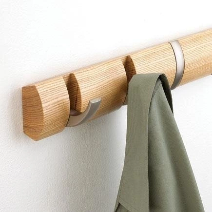 Umbra Flip Hook nowoczesny wieszak ścienny do przedpokoju naturalny z 5 haczykami