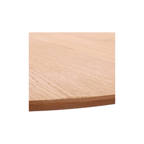 Stolik Soli 85cm dąb/czarny Outlet