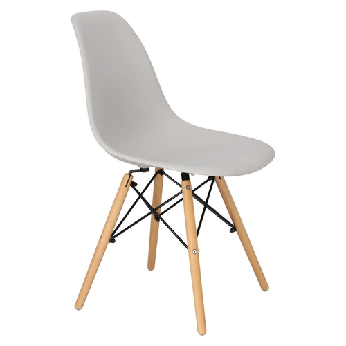 Krzesło Simplet P016W basic szare