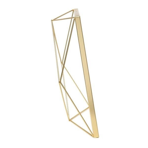 Ramka na zdjęcia 20x25 Prisma Umbra złota metalowa na ścianę i stojąca nowoczesna