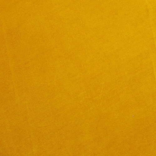 Stołek tapicerowany Arty żółty glamour do kuchni i jadalni nowoczesny metalowy 46 cm