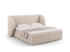 Łóżko Miley Beige Chenille 140x200