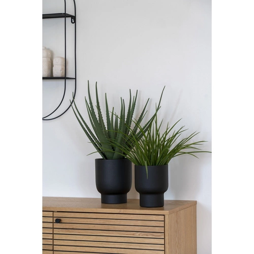 Sztuczna roślina Aloes Intesi 51cm nowoczesny aloes doniczkowy jak żywy do salonu