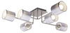Lampa wisząca Sax 6x40W E14 satyna