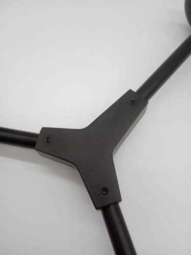 Żyrandol nowoczesny MODERN ORCHID-9 bursztynowo czarny 150 cm do salonu i jadalni