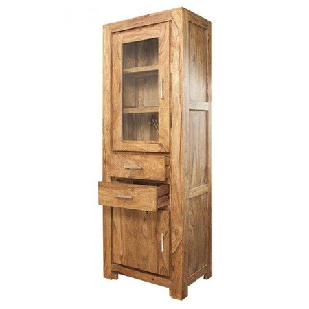 Witryna z szufladami i szafką Banjar Palisander teak