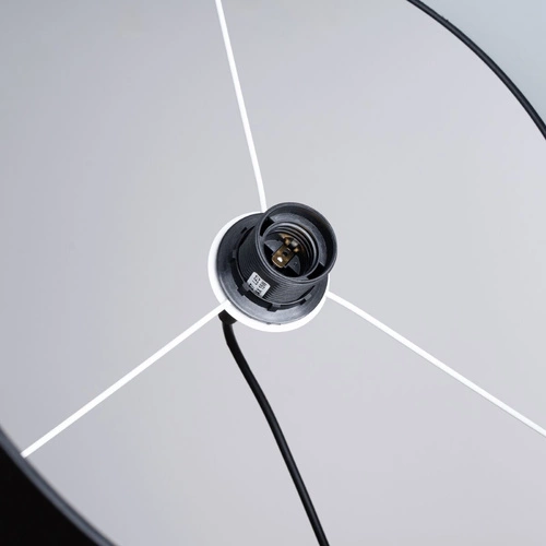 Lampa wisząca NOVA 40 czarna regulowana do salonu i jadalni minimalistyczna sufitowa