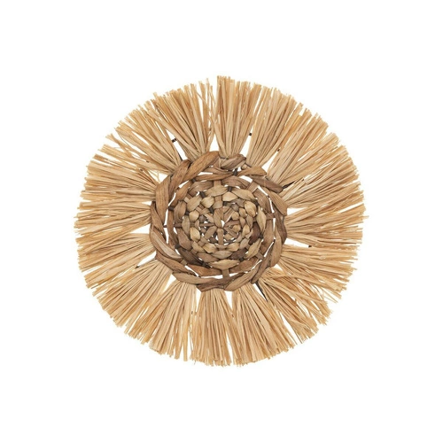 Zestaw dekoracji ściennych Velina Atmosphera naturalna ozdoba na ścianę z rafii do salonu