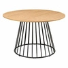 Stół okrągły Rayo jesion/ czarny