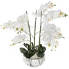 Nowoczesna sztuczna orchidea Atmosphera w marmurowej doniczce do salonu 65 cm