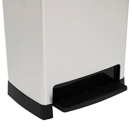 Kosz na śmieci do kuchni i biura 50L 5five simply smart PED PLAST nowoczesny z pedałem