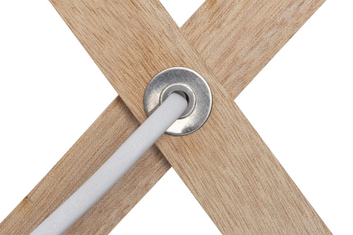 Kinkiet ścienny Mito nowoczesny biały z abażurem do sypialni i salonu CANDELLUX