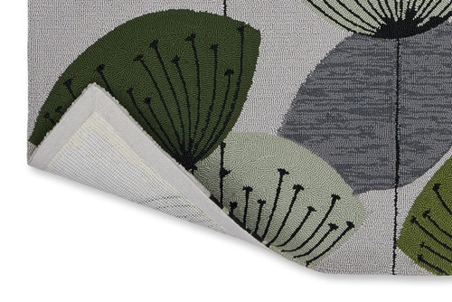 Dywan zewnętrzny do tarasu Sanderson Dandelion Clocks nowoczesny łatwoczyszczący 140x200