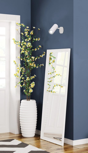 Kinkiet ścienny Colly biały nowoczesny LED regulowany do sypialni salonu kuchni jadalni