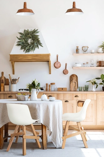 Krzesło do jadalni i kuchni Rail Intesi szare nowoczesne drewniane nogi skandynawskie