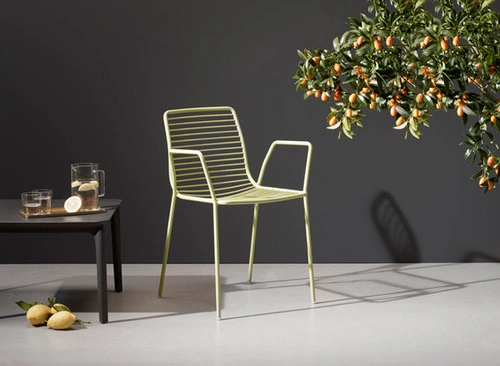 Krzesło Summer Arm białe Outlet