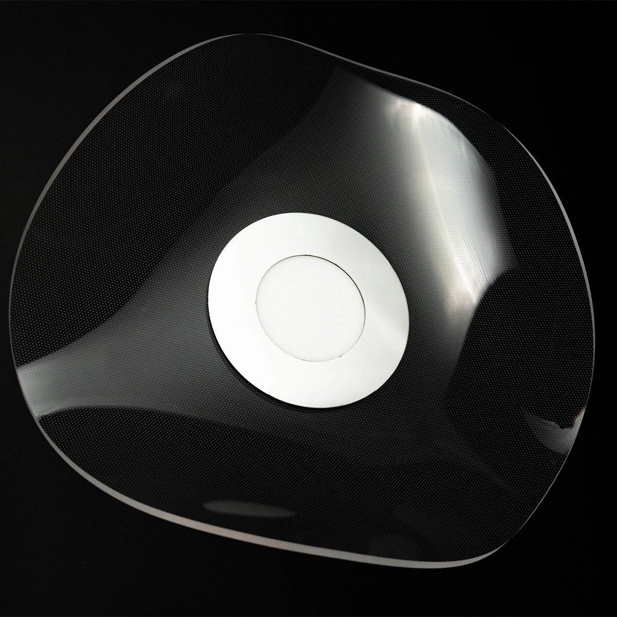 Lampa sufitowa LED Velo no.1 złota regulowana do salonu i jadalni ALTAVOLA DESIGN