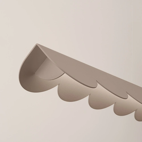 Lampa wisząca BISCUIT taupe LED 3000K nad stół do salonu i kuchni