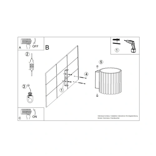 Kinkiet ścienny AURA biały nowoczesny aluminiowy do salonu i sypialni SOLLUX