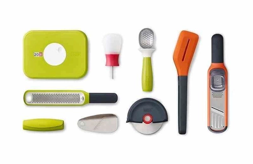 JJ - Tarka z plastrownikiem Handi-grate pomarańczowy/grafitowy