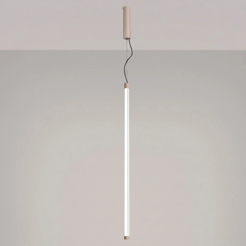 Lampa wisząca TRANG 100 LED taupe regulowana nad wyspę do kuchni