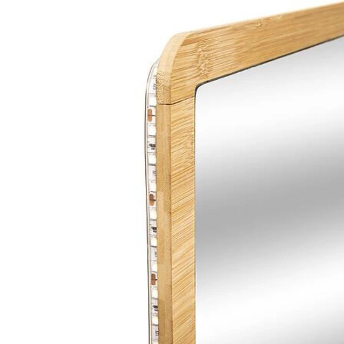 Lustro Bambusowe LED 47x66cm