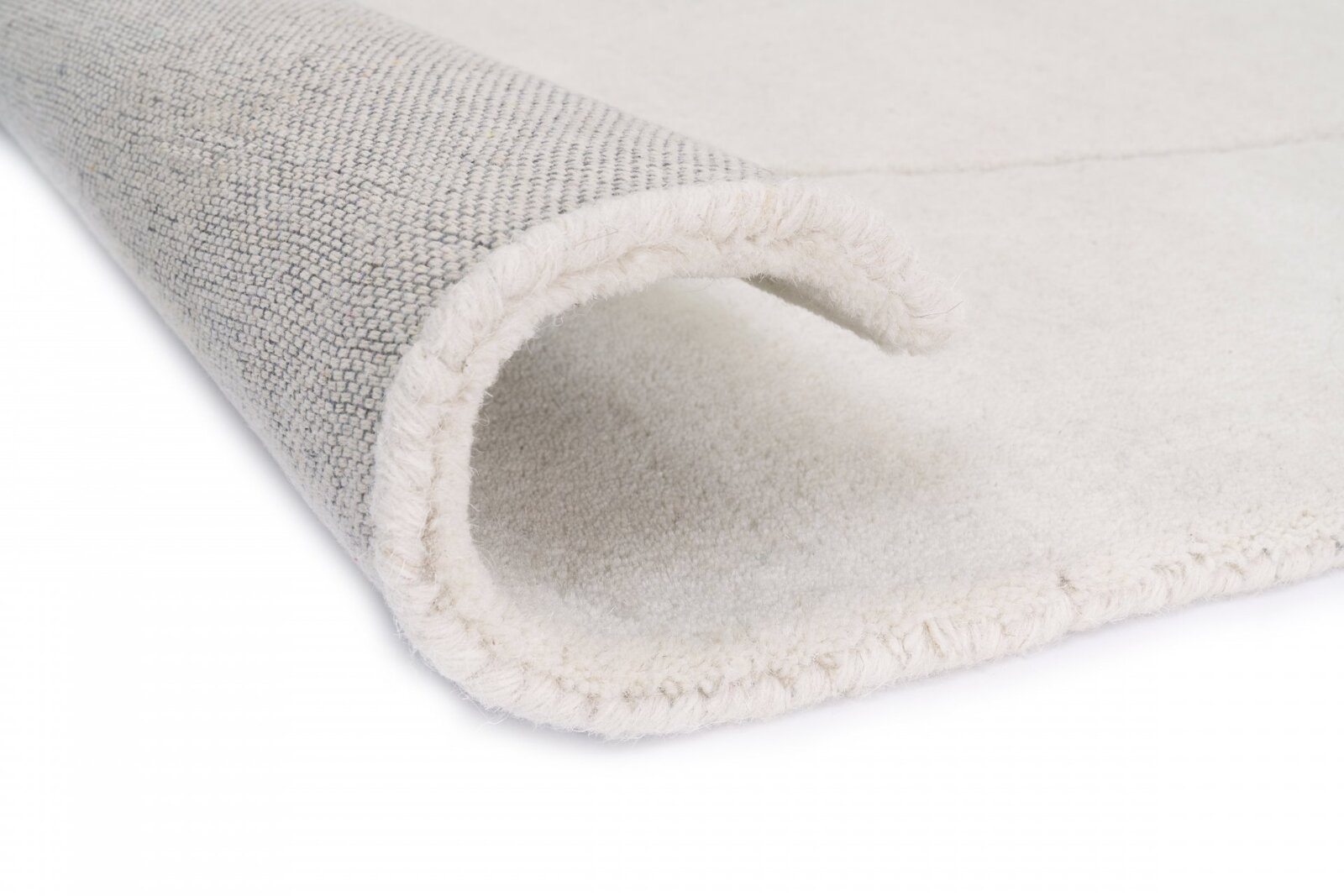 Dywan wełniany do salonu Valanga 160x230 beżowy nowoczesny miękki Carpet Decor