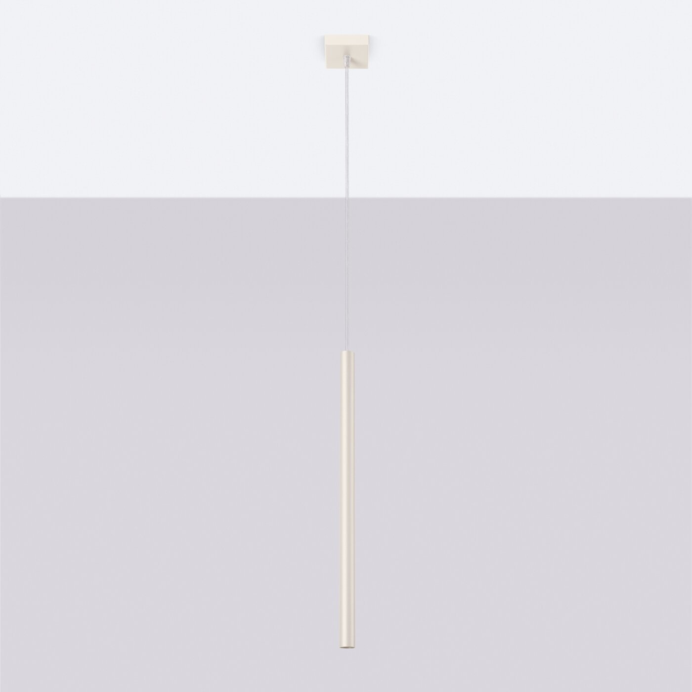 Lampa wisząca PASTELO 1 beżowa