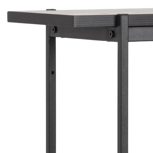 Regał z szafką Angus czarny OUTLET