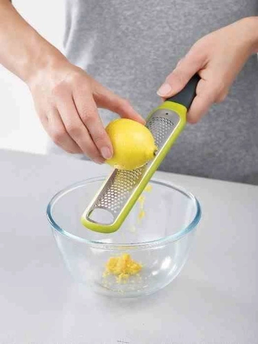 JJ - Tarka (zester) z elementem czyszczącym zielony/grafitowy