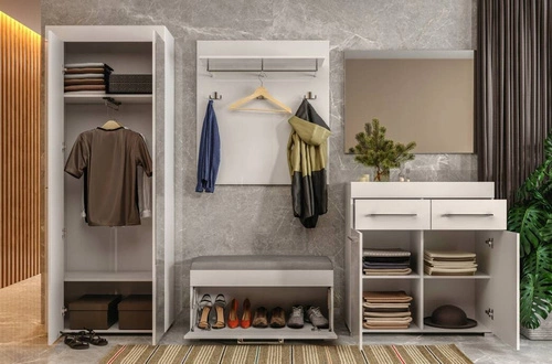 Szafa Amanda biala połysk