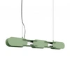 Lampa wisząca LED CHAIN 91 szałwiowa nowoczesna nad stół
