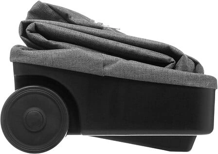 Torba na zakupy na kółkach szara