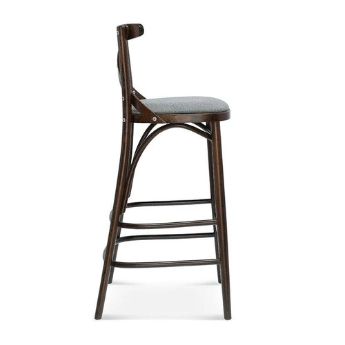 Hoker tapicerowany Fameg BST-8810/2 do kuchni i jadalni, drewniany, personalizowany, rustykalny