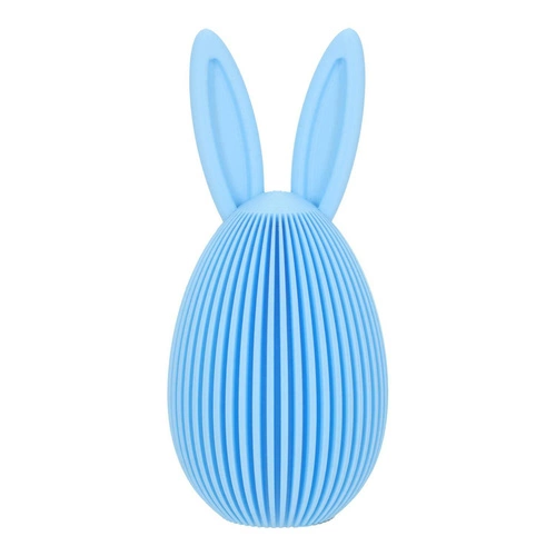 Zestaw 2 figurek wielkanocnych jajek Intesi pastelowe dekoracje świąteczne na stół i komodę