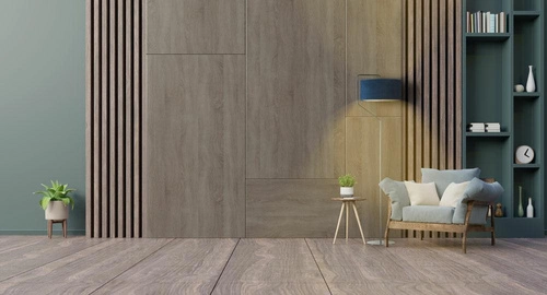 Lampa stojąca do salonu TESALLIA szara nowoczesna z welurowym abażurem Lysne 156 cm