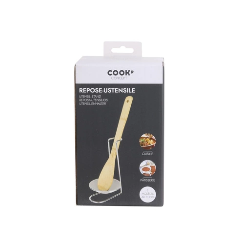 Stojak na łyżkę szary