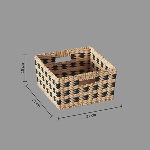 Kosz do przechowywania boho Terre Inconnue 5five simply smart naturalny 31x31x15 cm