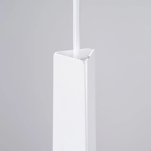 Lampa wisząca PRYSM 3L biała skandynawska 3-punktowa do salonu, jadalni lub nad wyspę