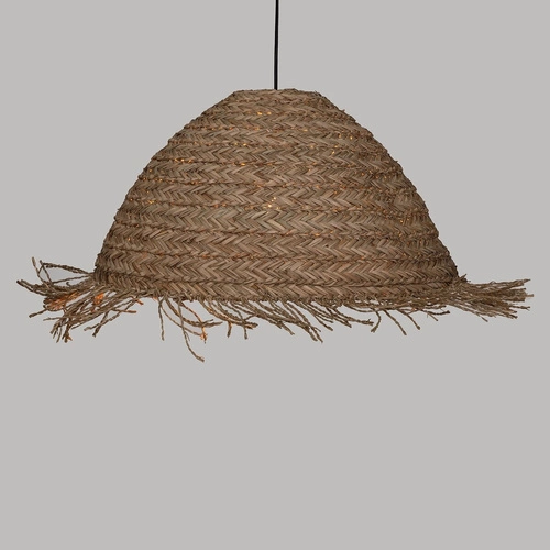 Lampa wisząca boho Sea view 56cm naturalna z trzciny do salonu lub nad stół Atmosphera