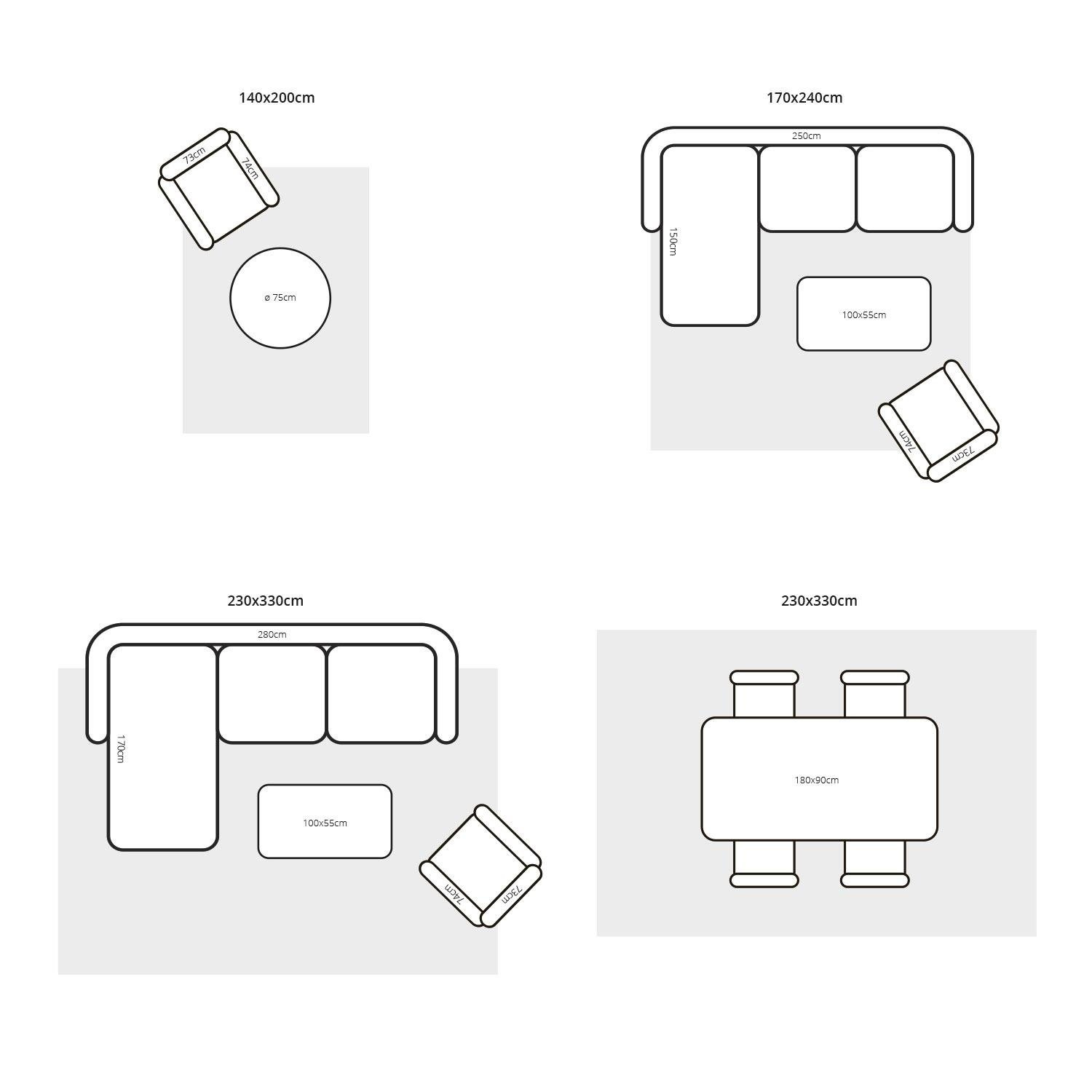 Dywan shaggy Flamenco beżowy 160x230 wełniany nowoczesny do salonu łatwy w czyszczeniu