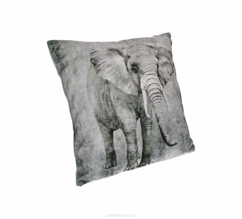 Poduszka dekoracyjna welurowa KONGO 40x40 cm antyalergiczna do salonu i sypialni