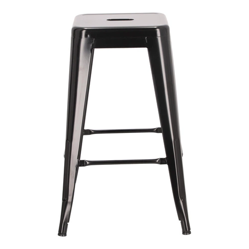 Hoker Paris 66cm czarny inspirowany Tolix OUTLET